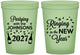 Custom New Years 16 oz Glow In The Dark Cups - 2027 Ringing In | 170014