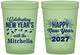 Custom New Years 16 oz Glow In The Dark Cups - 2027 Nye Confetti | 170015