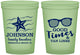 Custom Family Vacation 16 oz Glow In The Dark Cups - Good Times Tan Lines | 180003