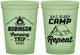 Custom Family Vacation 16 oz Glow In The Dark Cups - Eat Sleep Camp Repeat | 180014