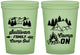 Custom Family Vacation 16 oz Glow In The Dark Cups - Family Camp Out | 180019