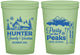 Custom Family Vacation 16 oz Glow In The Dark Cups - Ski Trip Peaks | 180020