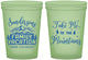Custom Family Vacation 16 oz Glow In The Dark Cups - Ski Trip Peaks | 180023