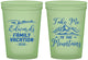 Custom Family Vacation 16 oz Glow In The Dark Cups - Mountains | 180024