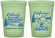 Custom Family Vacation 16 oz Glow In The Dark Cups - Camping Trip | 180026