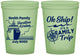 Custom Family Vacation 16 oz Glow In The Dark Cups - Oh Ship Cruise | 180030