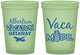 Custom Family Vacation 16 oz Glow In The Dark Cups - Vacay Vibes Trip | 180055