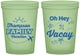 Custom Family Vacation 16 oz Glow In The Dark Cups - Beach | 180056