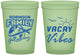 Custom Family Vacation 16 oz Glow In The Dark Cups - Vacay Vibes | 180057