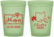 Custom Wedding 16 oz Glow In The Dark Cups - Ohio | 184
