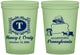 Custom Wedding 16 oz Glow In The Dark Cups - Pennsylvania | 187