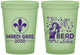 Custom Mardi Gras 16 oz Glow In The Dark Cups - Bead Catcher Nola | 190000