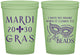 Custom Mardi Gras 16 oz Glow In The Dark Cups - Nola New Orleans | 190006
