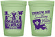Custom Mardi Gras 16 oz Glow In The Dark Cups - Beads Nola | 190017