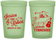 Custom Wedding 16 oz Glow In The Dark Cups - Tennessee | 191