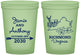 Custom Wedding 16 oz Glow In The Dark Cups - Virginia | 195