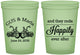 Custom Wedding 16 oz Glow In The Dark Cups - Happily Ever After Motorcycle | 200