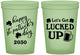 Custom St Patricks Day 16 oz Glow In The Dark Cups - Lucked Up | 200007