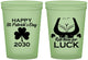 Custom St Patricks Day 16 oz Glow In The Dark Cups - Clover Irish | 200008