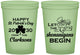 Custom St Patricks Day 16 oz Glow In The Dark Cups - Shenanigans Leprechaun | 200011