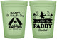 Custom St Patricks Day 16 oz Glow In The Dark Cups - Lets Get The Paddy Started | 200014