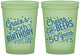 Custom Birthday 16 oz Glow In The Dark Cups - Cheers Beers To 50 Years | 20003