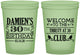 Custom Birthday 16 oz Glow In The Dark Cups - 30th | 20016