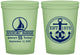 Custom Birthday 16 oz Glow In The Dark Cups - 55th Nautical | 20025