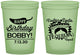 Custom Birthday 16 oz Glow In The Dark Cups - Fiesta Siesta Tequila | 20032