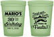 Custom Birthday 16 oz Glow In The Dark Cups - 30th Fiesta | 20034