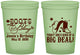 Custom Birthday 16 oz Glow In The Dark Cups - Boots And Bling | 20038