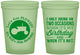 Custom Birthday 16 oz Glow In The Dark Cups - 30th Lets Get Plowed | 20039