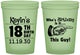 Custom Birthday 16 oz Glow In The Dark Cups - 18th | 20046