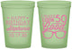 Custom Birthday 16 oz Glow In The Dark Cups - 50th | 20049