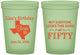 Custom Birthday 16 oz Glow In The Dark Cups - 50th | 20051