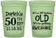 Custom Birthday 16 oz Glow In The Dark Cups - 50th | 20052