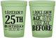 Custom Birthday 16 oz Glow In The Dark Cups - 25th | 20054
