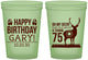 Custom Birthday 16 oz Glow In The Dark Cups - 75th Hunting | 20063