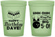 Custom Birthday 16 oz Glow In The Dark Cups - 50th Bowing | 20071