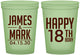 Custom Birthday 16 oz Glow In The Dark Cups - 18th | 20074