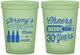 Custom Birthday 16 oz Glow In The Dark Cups - Cheers Beers To 30 Years | 20076