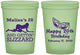 Custom Birthday 16 oz Glow In The Dark Cups - 20th Mardi Gras | 20084
