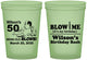 Custom Birthday 16 oz Glow In The Dark Cups - 50th | 20085