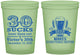 Custom Birthday 16 oz Glow In The Dark Cups - 30th Sucks | 20097