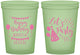 Custom Birthday 16 oz Glow In The Dark Cups - 65th | 20105
