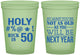 Custom Birthday 16 oz Glow In The Dark Cups - 50th | 20120