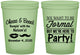 Custom Birthday 16 oz Glow In The Dark Cups - Cheers Beers Formal | 20133