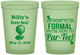 Custom Birthday 16 oz Glow In The Dark Cups - 40th Golf | 20134