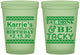 Custom Birthday 16 oz Glow In The Dark Cups - Christmas Eat Drink Tacky | 20137