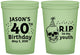 Custom Birthday 16 oz Glow In The Dark Cups - 40th Rip Youth | 20141